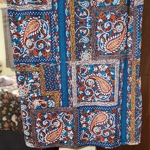 Espresso Multicolor Paisley Fabric